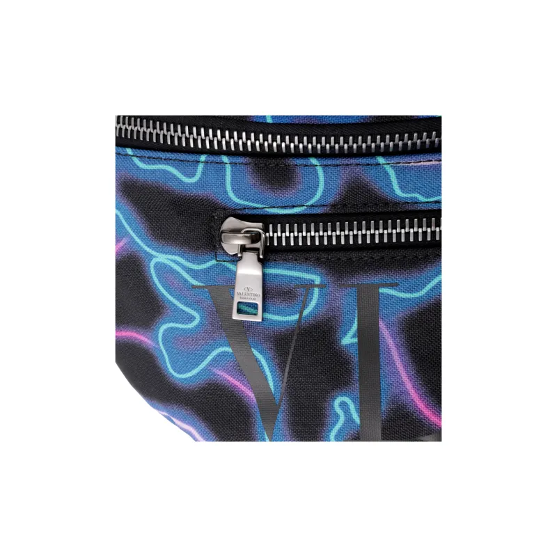 Valentino Nylon Sling Bag Fanny Pack Regular Unisex Multicolor-8