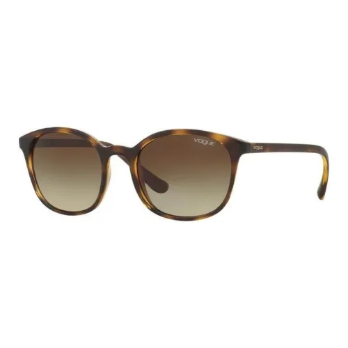 VOGUE Plastic Square Sunglasses Women's Brown