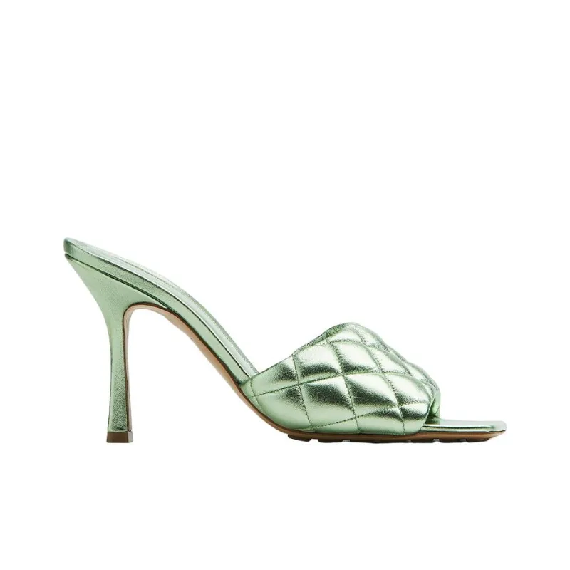 Bottega Veneta Quilted Padded Mules Women's-1