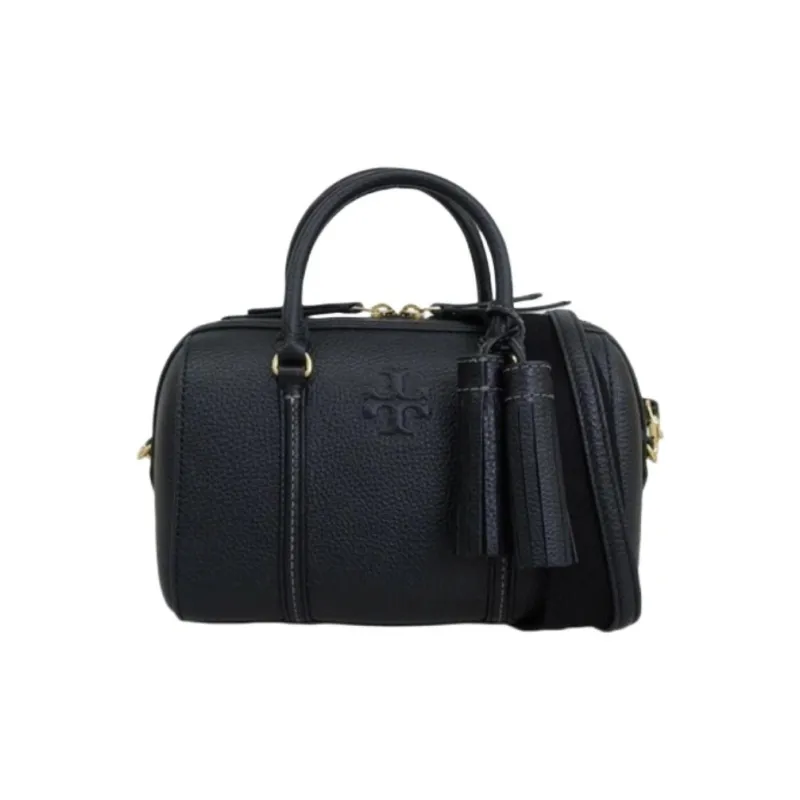 TORY BURCH Thea Leather Shoulder Bag, Crossbody Bag, Handbag Regular Women's Black-0