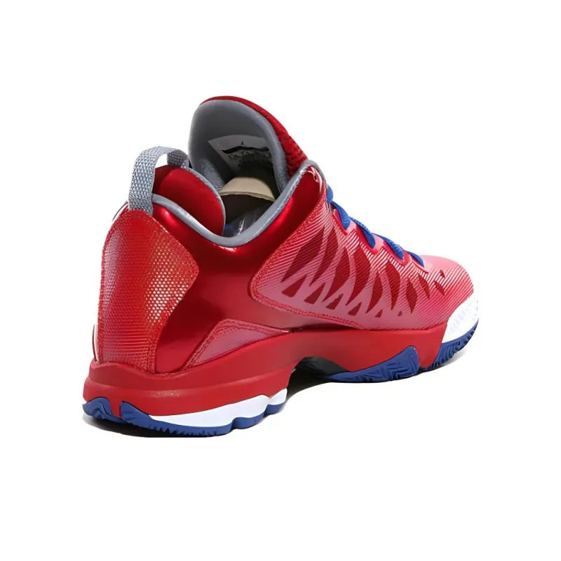 Jordan CP3 6 Cushioning Wear-Resistant Low-Top Basketball Shoes Men's Red-2