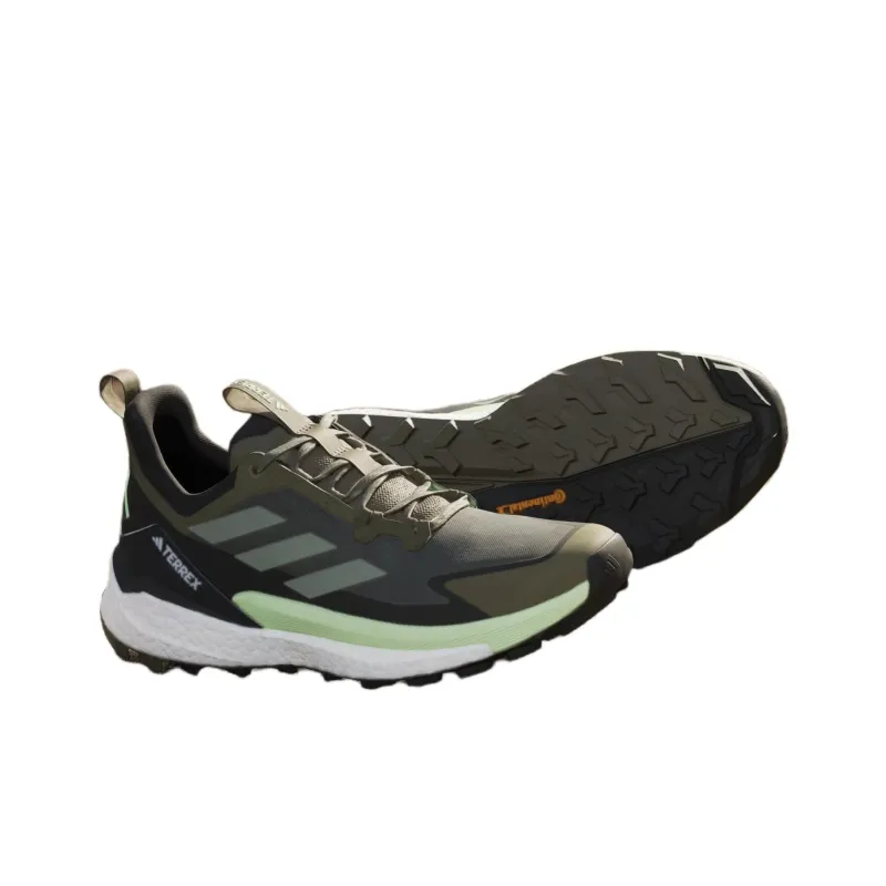 Adidas Terrex Free Hiker 2.0 Low Olive Strata Silver Green Core Black-3