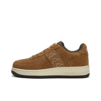 Kappa Back to Back Anti Slip Wear Resistant Low Top Skateboard Shoes Unisex Chestnut Brown