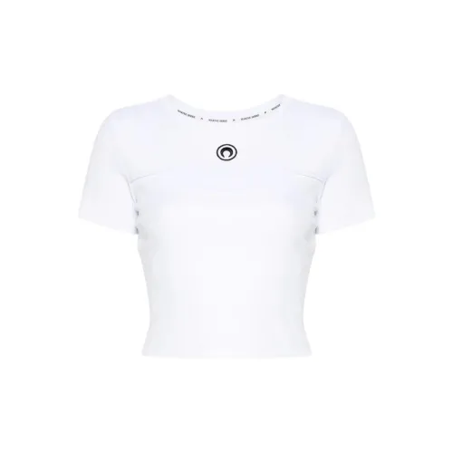 Marine Serre T-Shirts Women's White