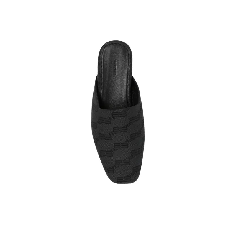 Balenciaga Cosy Logo-jacquard Mules-4