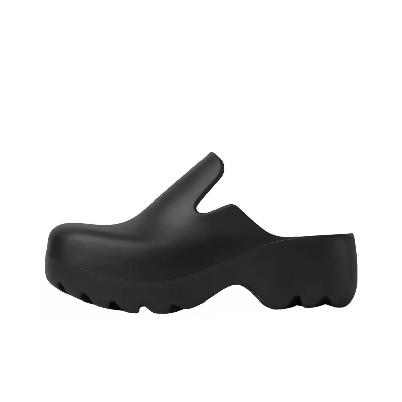 Bottega Veneta Puddle Flash Clog Black Leather-0