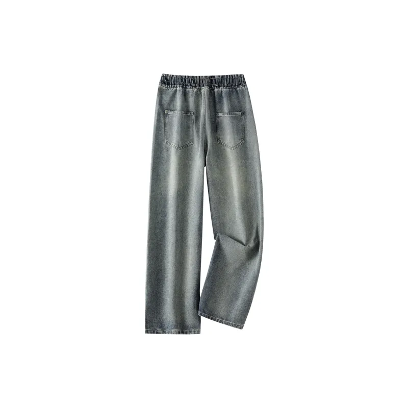 THREE-BODY Jeans Unisex Washed Color-1