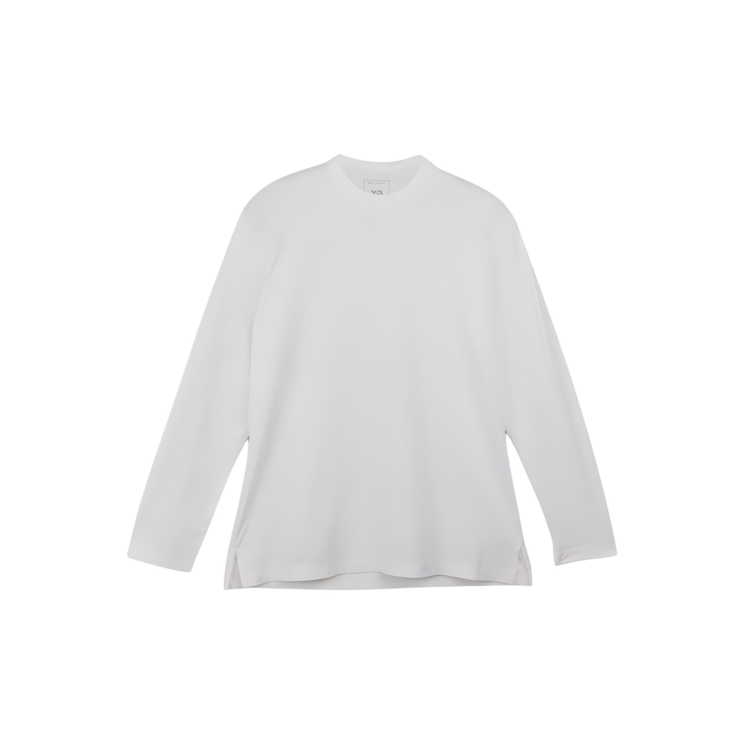 Adidas Y-3 Men Classic Chest Logo Long Sleeve Tee black