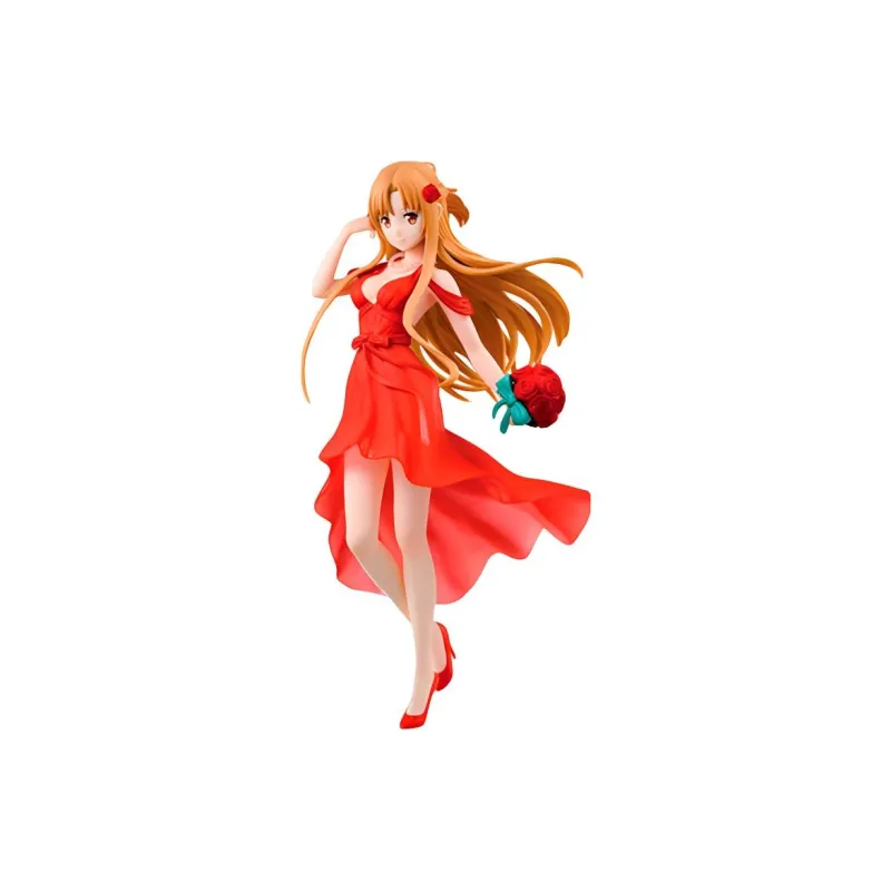 BANPRESTO Asuna/Kikuchi Asuna Sword Art Online Glasses Factory Limited Ichiban Kuji Sword Art Online Scale Figures 20cm-0