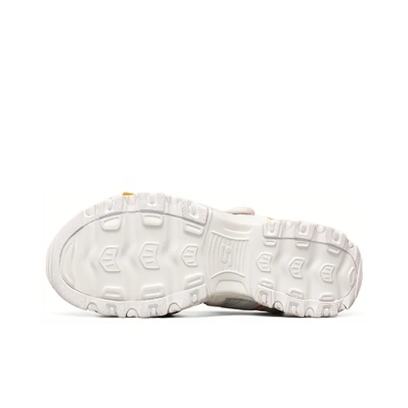 Skechers D'Lites 1.0 'White Yellow' Women's-3