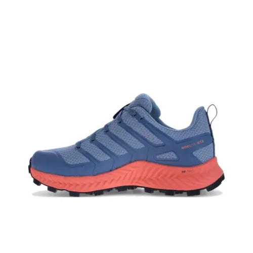 INOV 8 등산화 하이킹화 로우탑 블루 레드 여성