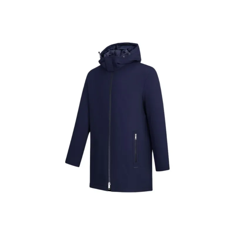 ARMANI EXCHANGEAE Puffer Jacket Men's Navy Blue-1