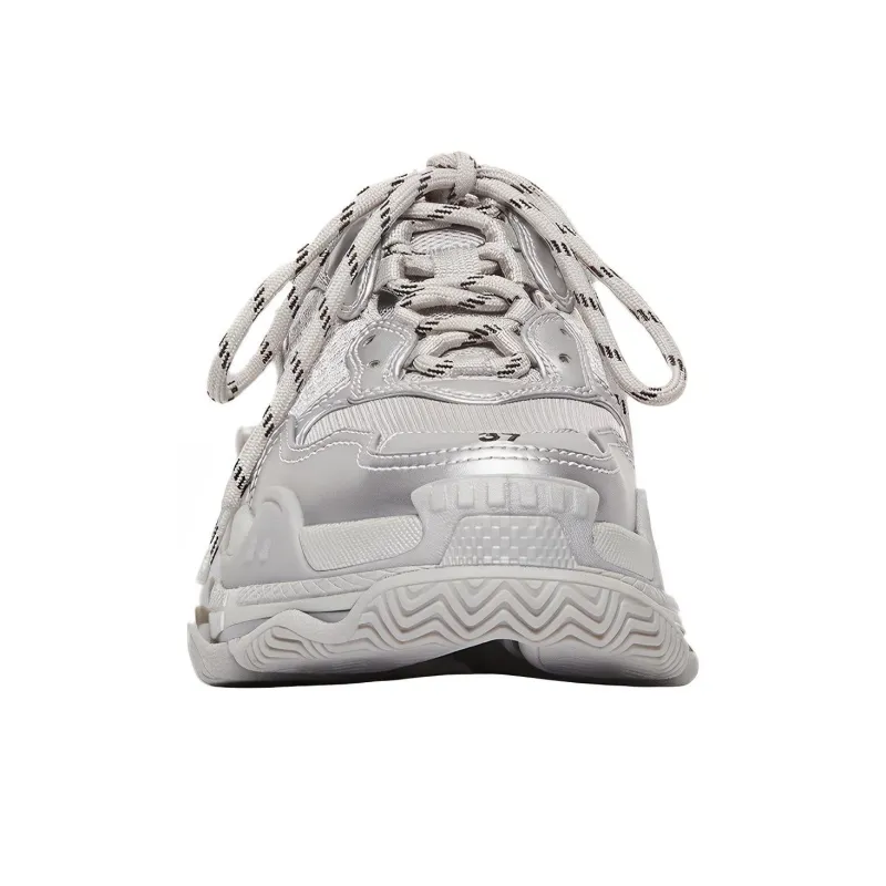 Balenciaga Triple S Silver Women's-2