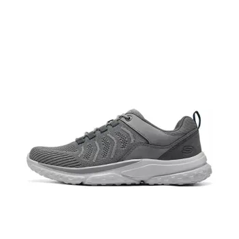 Skechers MENS USA Anti Slip Wear Resistant Low Top Casual Shoes Men's Gray