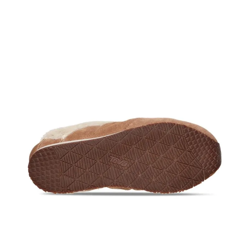 Teva Anti Slip Wear Resistant Low Top Casual Shoes Women's Tan-4