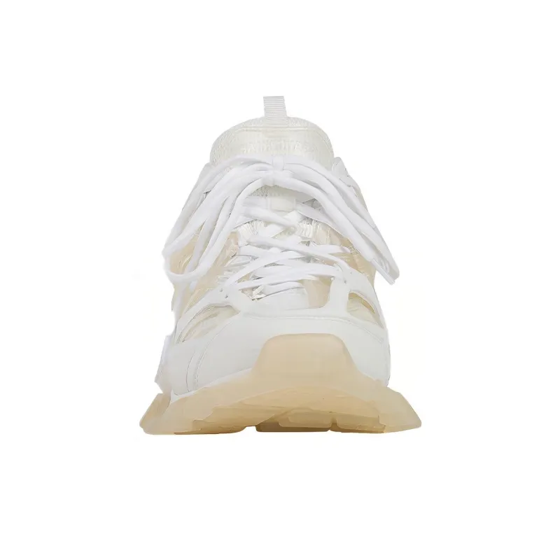 Balenciaga Track Clear Sole White Women's-3