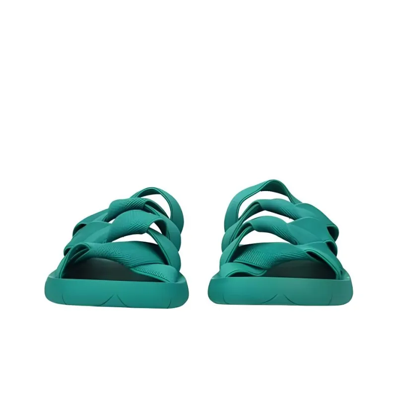 Bottega Veneta Plat Stylish Sandal Men's Turquoise-3