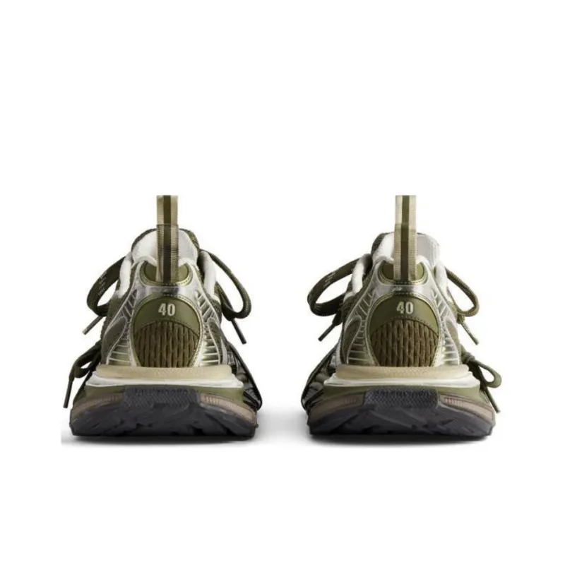 Balenciaga 3XL Dark Green Light Beige-5