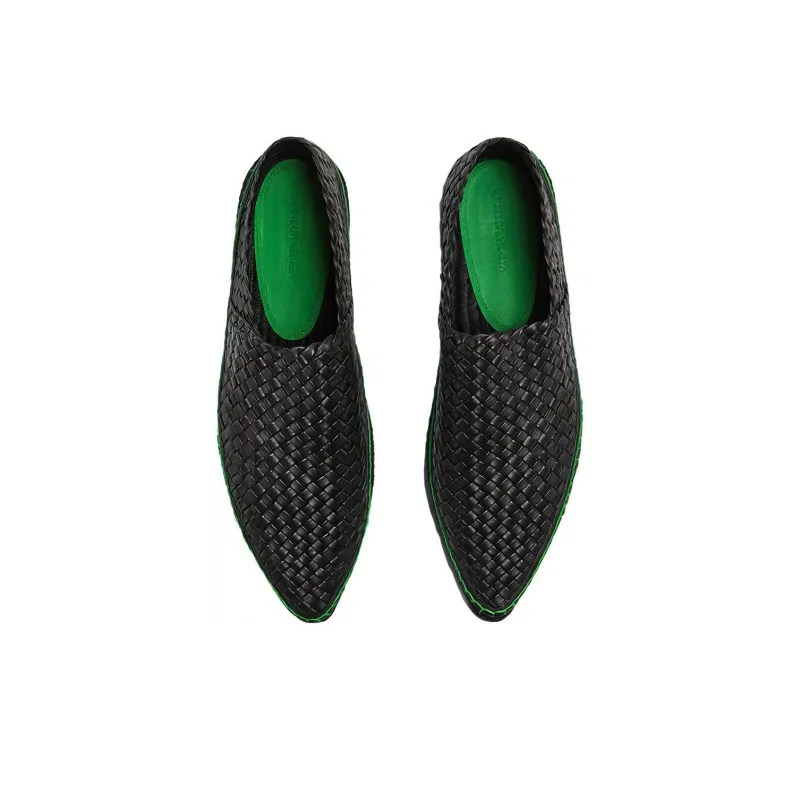 Bottega Veneta Intrecciato Slip On Loafers-1