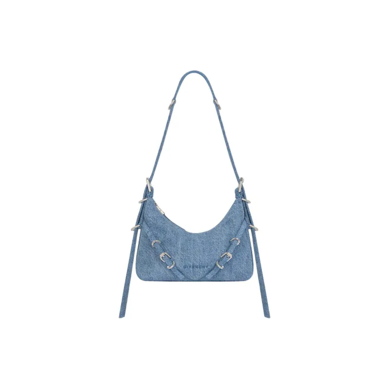 Givenchy Denim Portable Crossbody Bag Shoulder Bag Women's Medium Blue-1