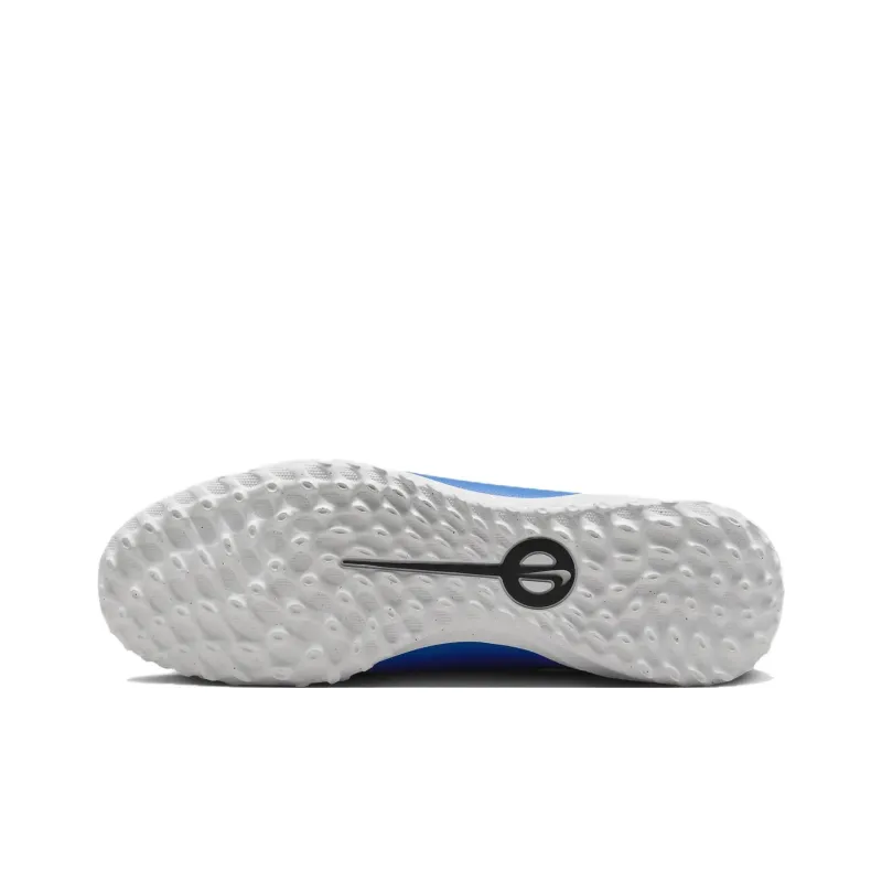 Nike Tiempo Legend 10 Club Anti Slip Wear Resistant Soccer Shoes Unisex Blue White-4