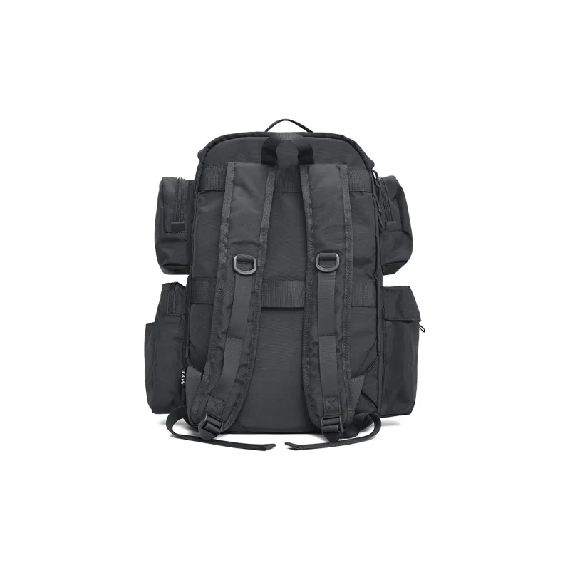 MYEDITION Water Repellent And Wear Resistant Skateboard Backpack, Students Backpack, Backpack Regular Unisex Black-2