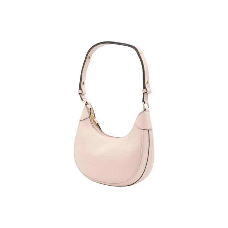 TORY BURCH Leather One Shoulder Handbag Women's Pink-1