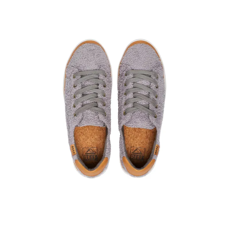 REEF Low-Top Skateboard Shoes Women's Gray-3
