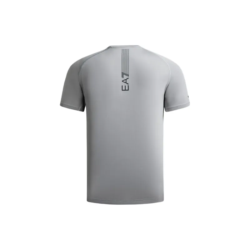 EMPORIO ARMANI EA7 FW23 T Shirt Men's Gray-1