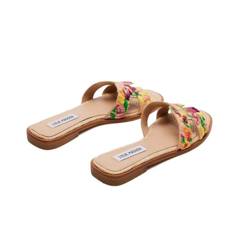STEVE MADDEN Slide Slippers Women's Multicolor-3