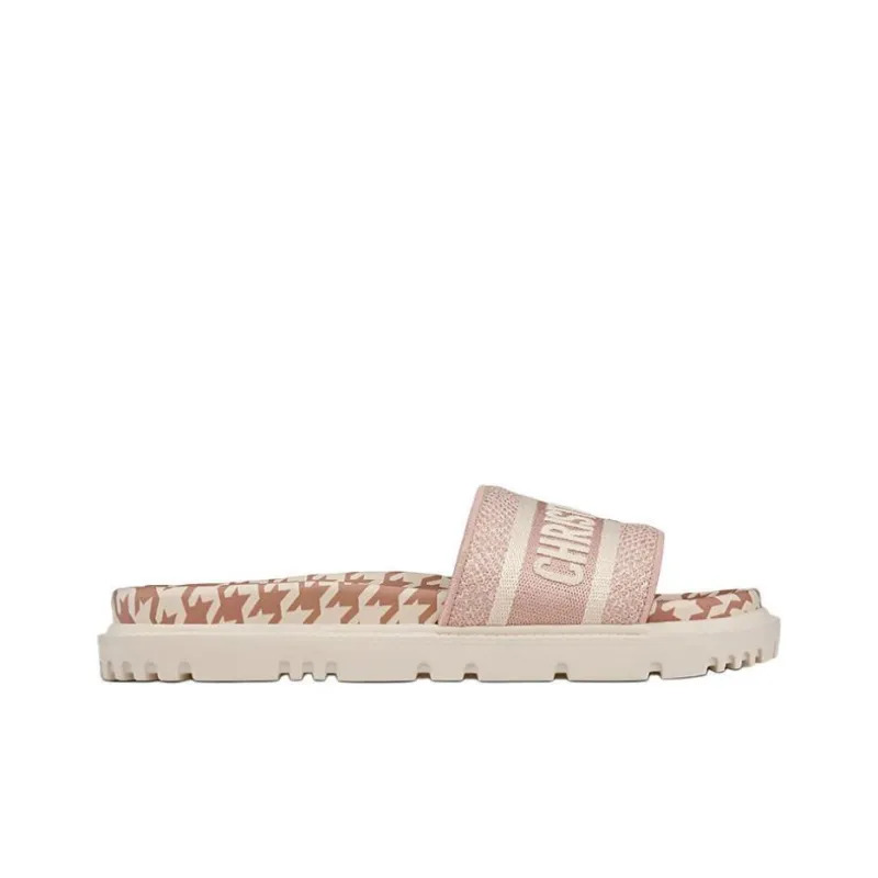 DIOR Dway Slide Slippers Women's Dusty Pink-1