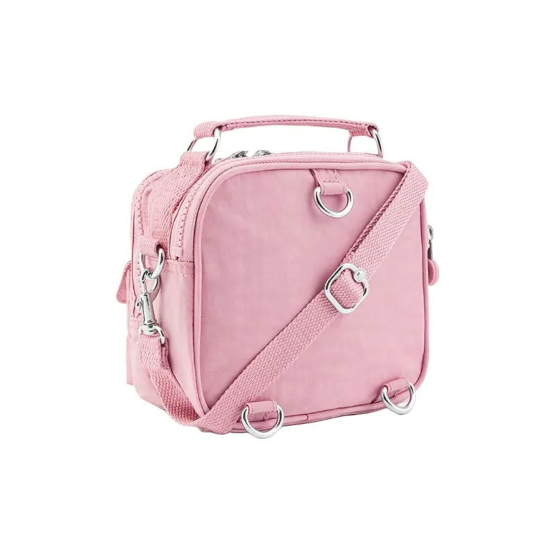 Kipling Polyamide With Nylon Handbag, Shoulder Bag, Crossbody Bag Mini Women's Light Pink-2