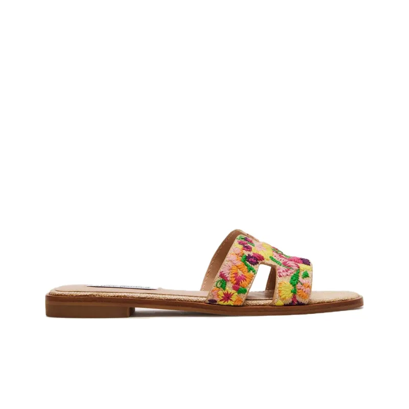 STEVE MADDEN Slide Slippers Women's Multicolor-1