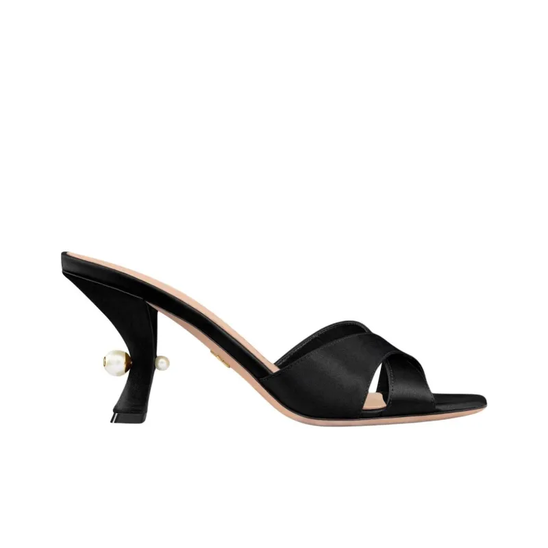 DIOR Slip Resistant Slide Slippers Women's Black-1