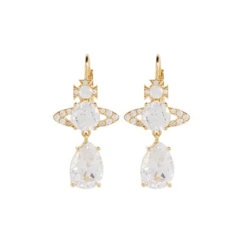 Vivienne Westwood Brass Earrings Women's Gold