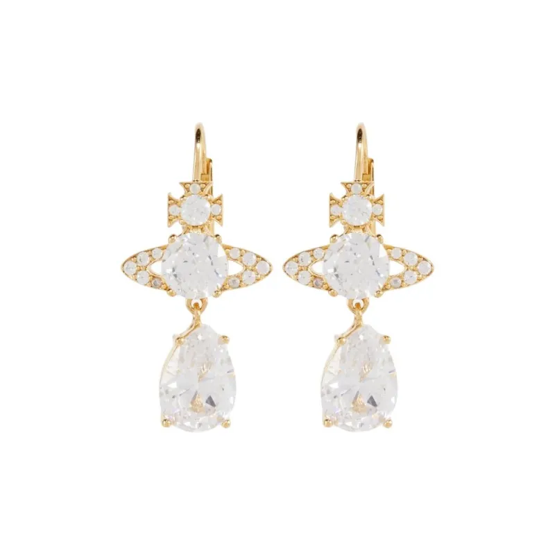 Vivienne Westwood Brass Earrings Women's Gold-0