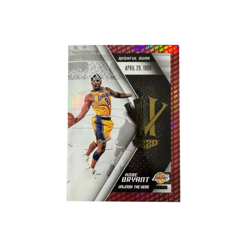 PANINI Lakers Kobe Bryant Little Flying Knight Villain Angel Rare Card Sports Cards 1 Pc-0