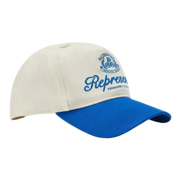 REPRESENT Logo-embroidered Baseball Cap-1