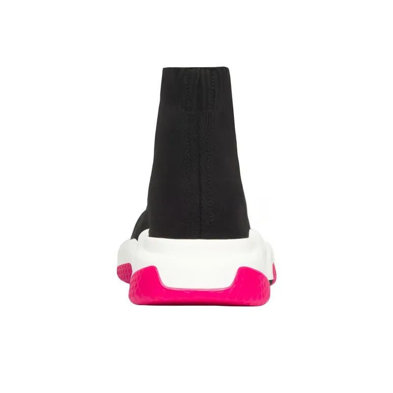 Balenciaga Speed Trainer Black Pink Women's-4