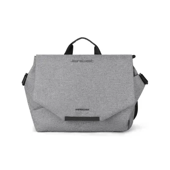 JEANSWEST Fabric Messenger Bag, Shoulder Bag, Crossbody Bag, Backpack, Handbag Regular Unisex Gray