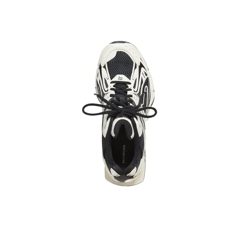 Balenciaga X Pander Sneakers 'White Black'-2