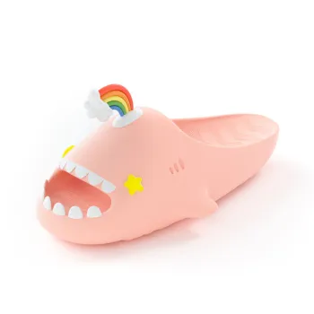 HelloSlippers Sharkicks Rainbow Starry Eyes Slide Slippers Unisex