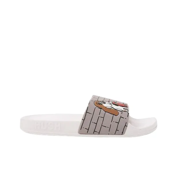 Hush Puppies Slip-Resistant Slide Slippers Men's White-1