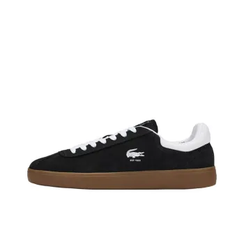 LACOSTE Low Top Skateboard Shoes Men's Black