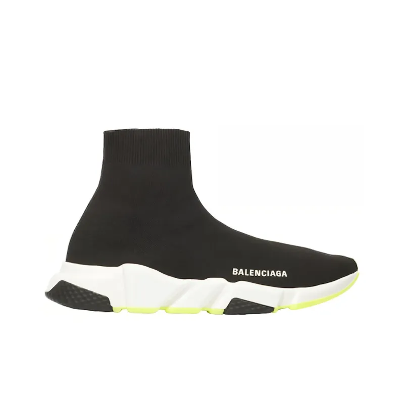 Balenciaga Speed Trainer Black Yellow 2019-1