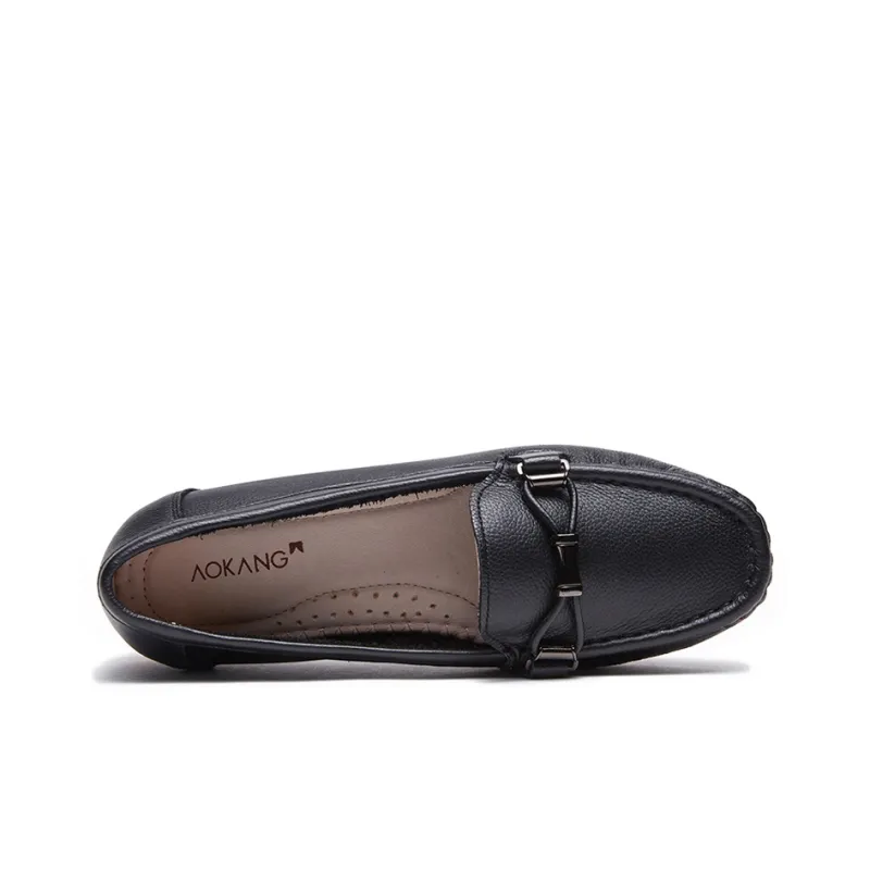 AOKANG Beanie Shoes Women's Black-1