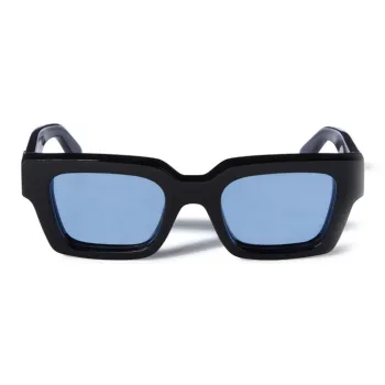 OFF WHITE Acetate Rectangular Sunglasses Men's Black