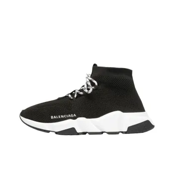 Balenciaga Speed Lace Up Trainer 'Black' Women's