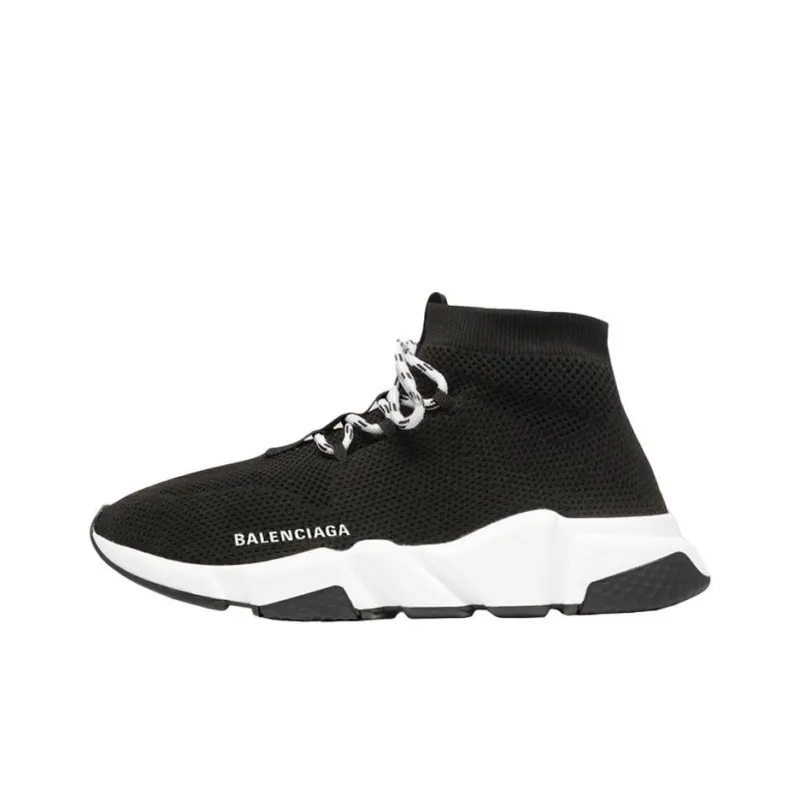 Balenciaga Speed Lace Up Trainer 'Black' Women's-0