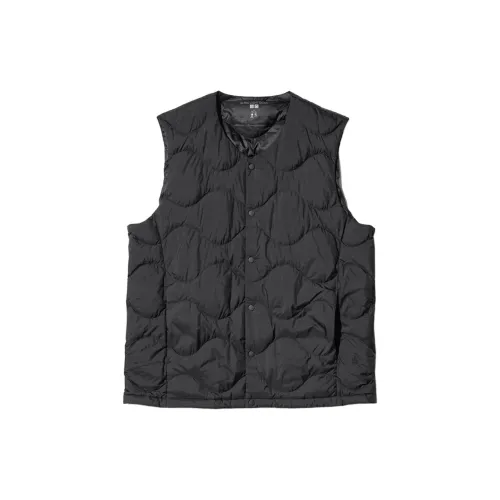 UNIQLO Vests Unisex Black